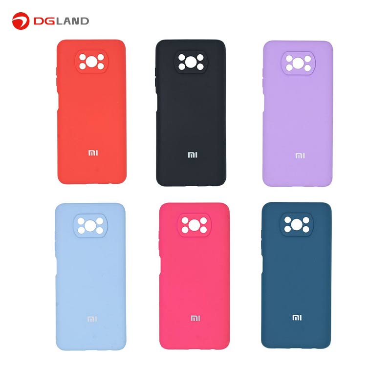 کاور سیلیکونی محافظ لنز دار مناسب برای گوشی موبایل شیائومی Poco X3