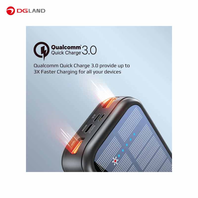 پاوربانک پرومیت مدل SolarTank-20PDCi ظرفیت 20000 میلی آمپر ساعت