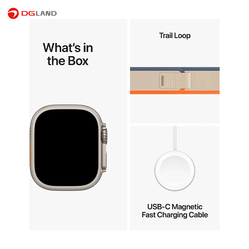 ساعت هوشمند اپل مدل Apple Watch Ultra 2 (Trail Loop Band) 49 mm