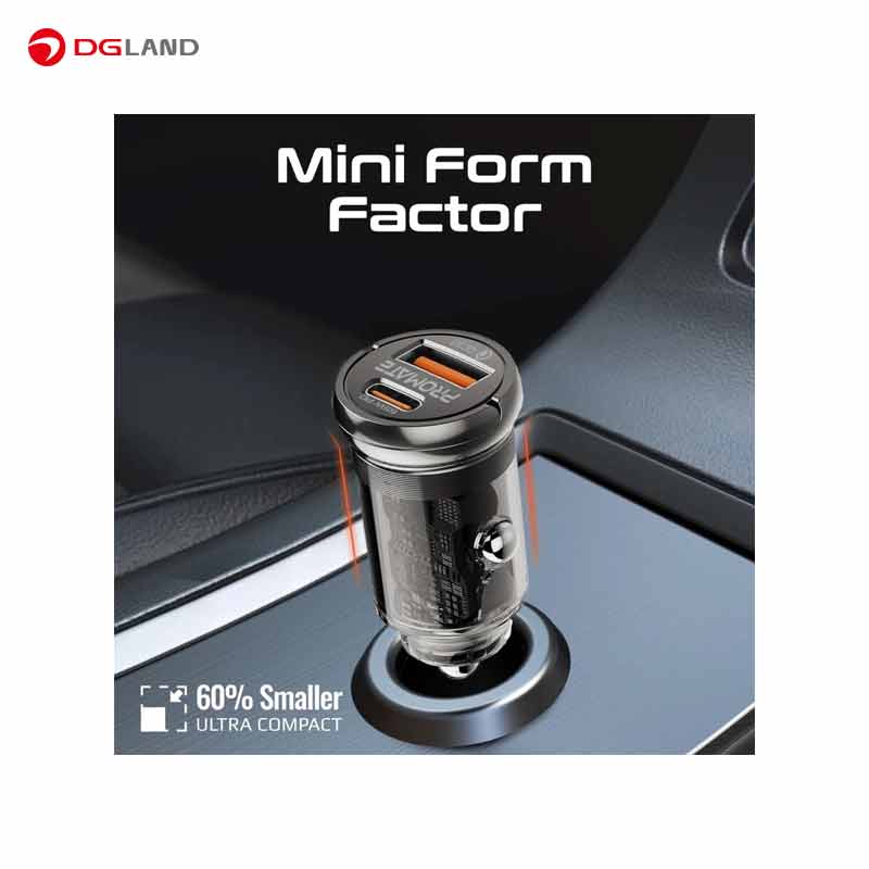 شارژر فندکی 65 وات پرومیت مدل TRANSDRIVE 