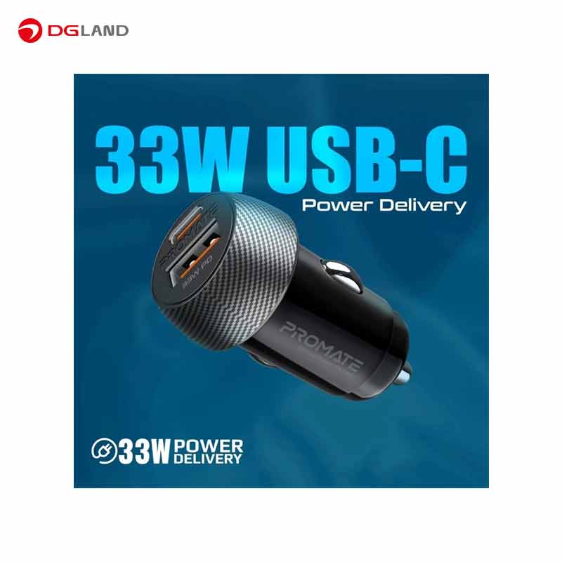 شارژر فندکی پرومیت مدل DriveGear-PD33 