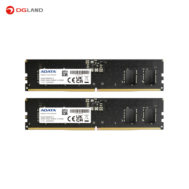 حافظه رم دسکتاپ ای دیتا DDR5-4800 U-DIMMظرفیت 16 گیگابایت