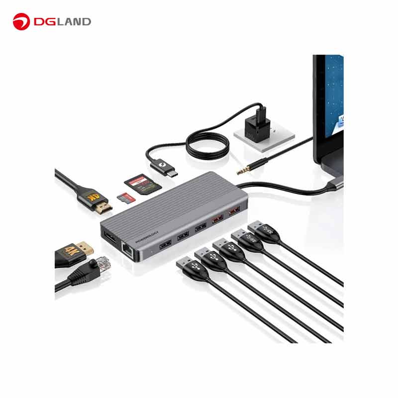 هاب 12 پاورولوژی مدل   USB-C  P121HBCGY
