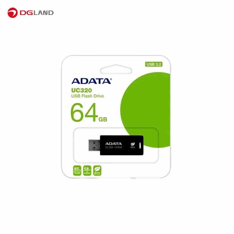 فلش مموری USB 3.2 ای دیتا مدل UC320 ظرفیت 64 گیگابایت