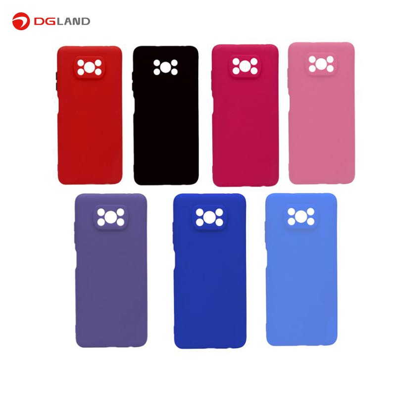 کاور سیلیکونی محافظ لنز دار مناسب برای گوشی موبایل شیائومی Poco X3