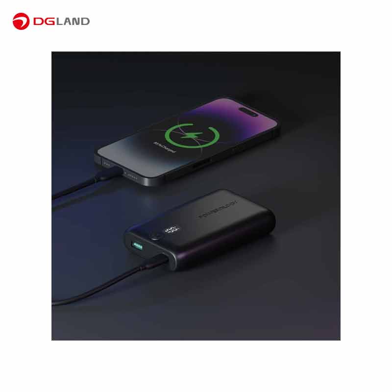 پاوربانک پاورولوژی مدل onyx PPBCHA18 ظرفیت 10050 میلی آمپر ساعت