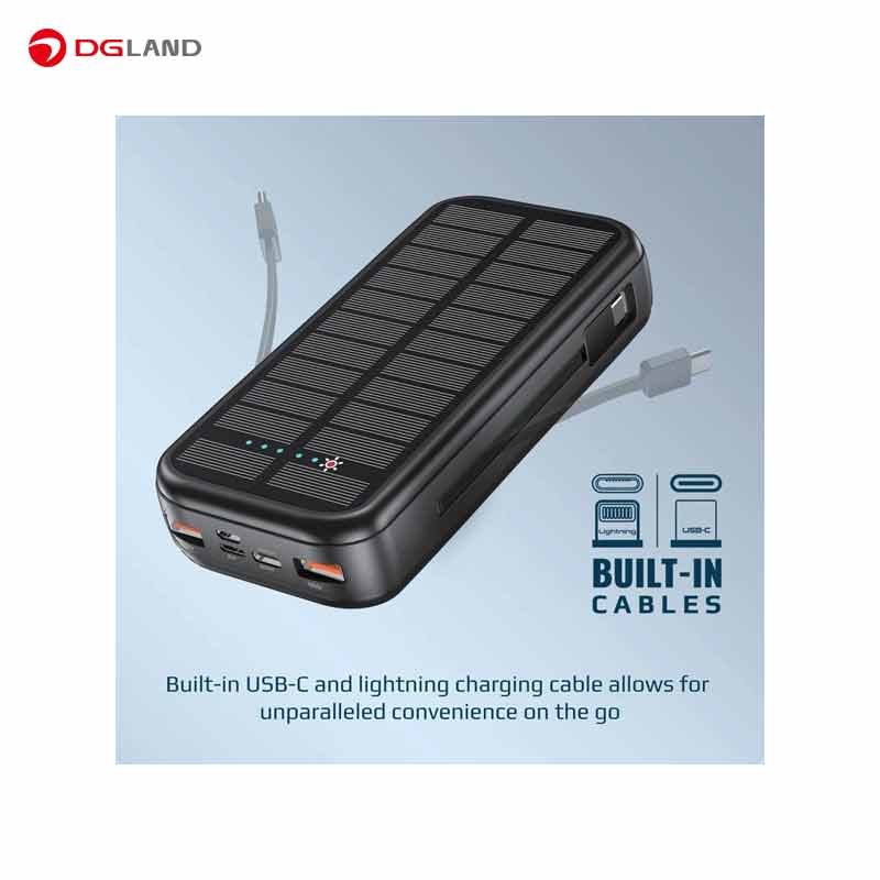 پاوربانک پرومیت مدل SolarTank-20PDCi ظرفیت 20000 میلی آمپر ساعت