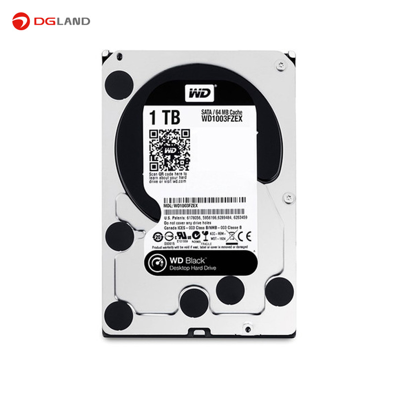 هارددیسک اینترنال وسترن دیجیتال مدل Black ظرفیت 1 ترابایت