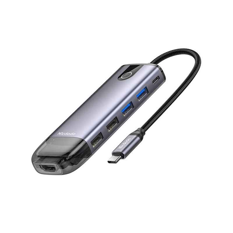 هاب 10 پورت USB-C مک دو دو مدل HU-7420