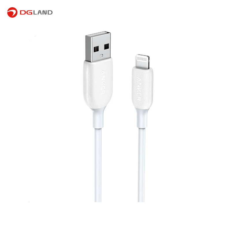 کابل شارژ یو اس بی به لایتنینگ انکر مدل Powerline III Lightning A8813 طول 1.8 متر
