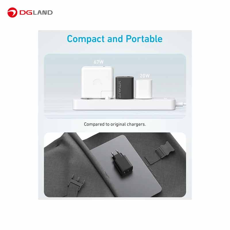 شارژر دیواری 20 وات انکر مدل B2348 به همراه کابل USB-C به طول 1.5 متر