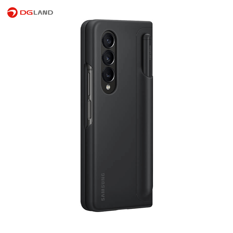 کاور سیلیکونی سامسونگ مدل Standing مناسب برای گوشی موبایل سامسونگ Galaxy Z Fold4 به همراه قلم