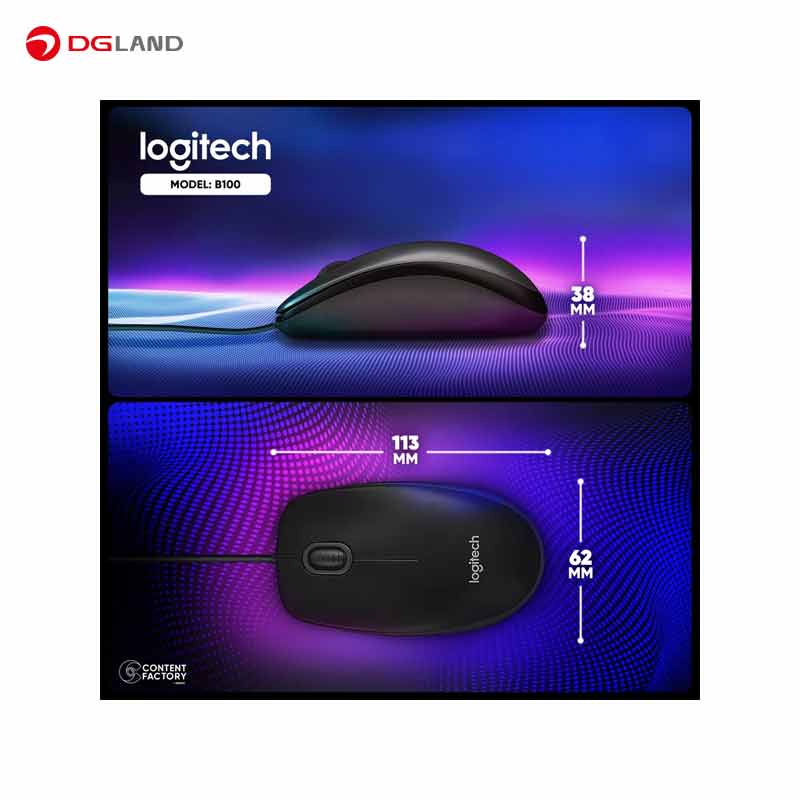 ماوس لاجیتک مدل B100