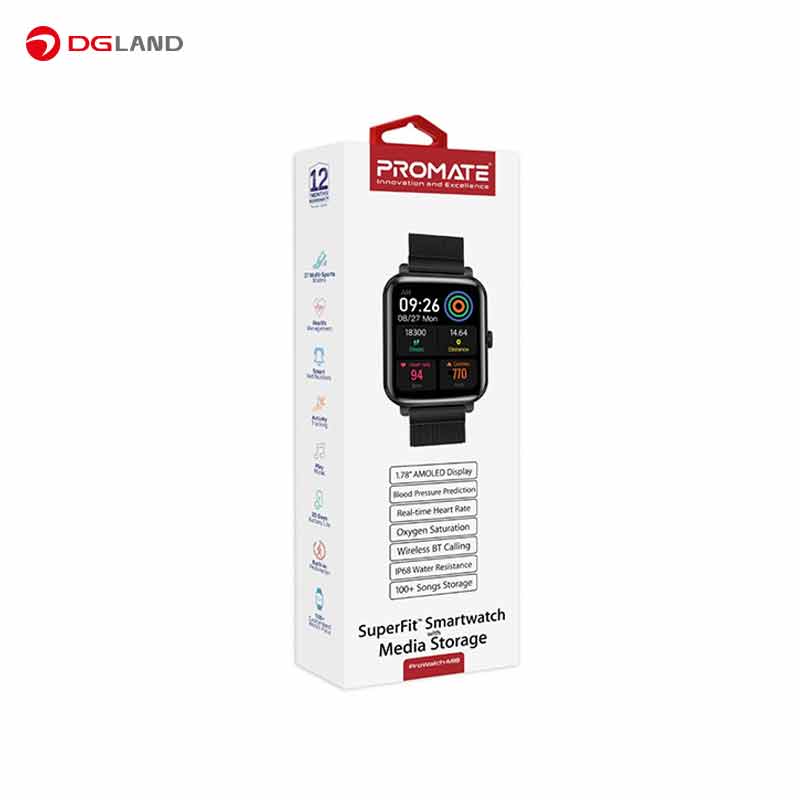 ساعت هوشمند پرومیت مدل PROWATCH-M18