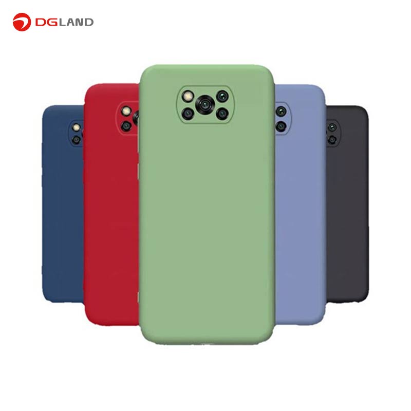 کاور سیلیکونی محافظ لنز دار مناسب برای گوشی موبایل شیائومی Poco X3