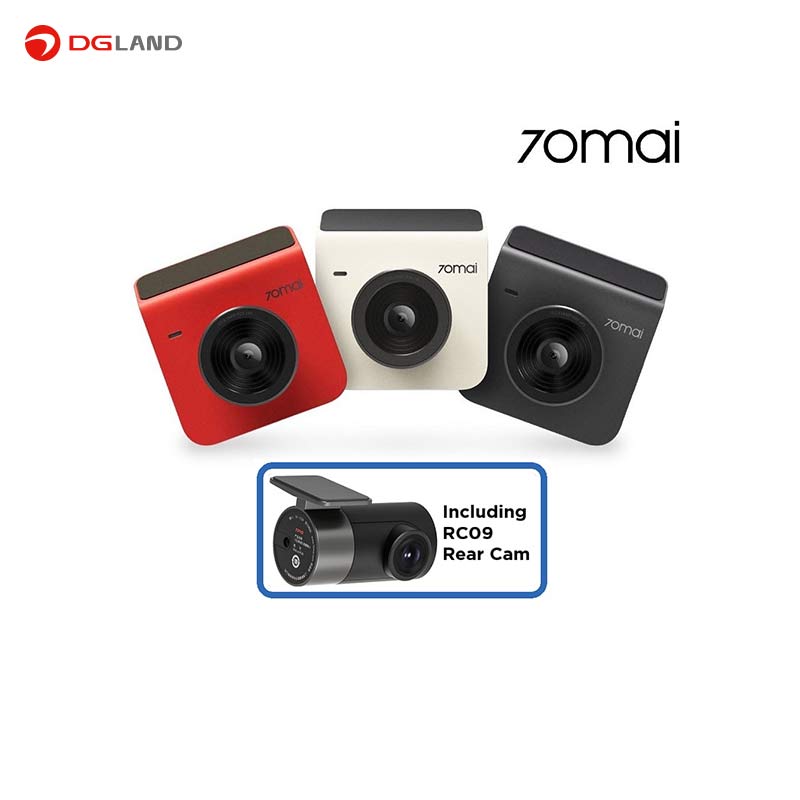 دوربین فیلم برداری خودرو سوِنتی مِی مدل 70mai Dash Cam A400 + RC09 Rear Camera