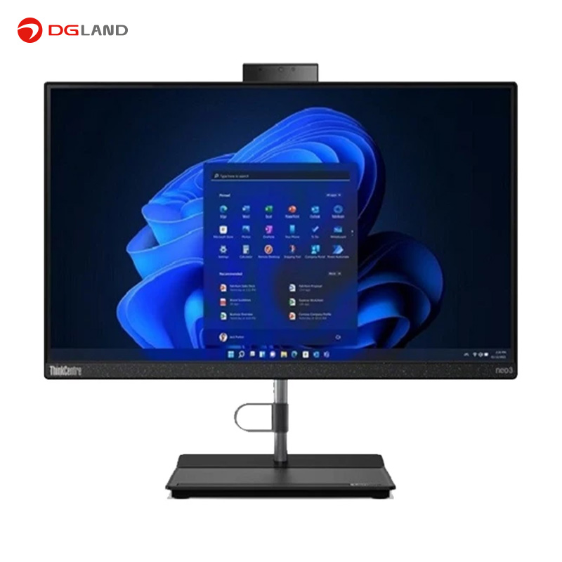 آل این وان لنوو مدل Think Centre NEO 30A-H i5 12450H ظرفیت 256 گیگابایت و رم 8 گیگابایت 24 اینچ
