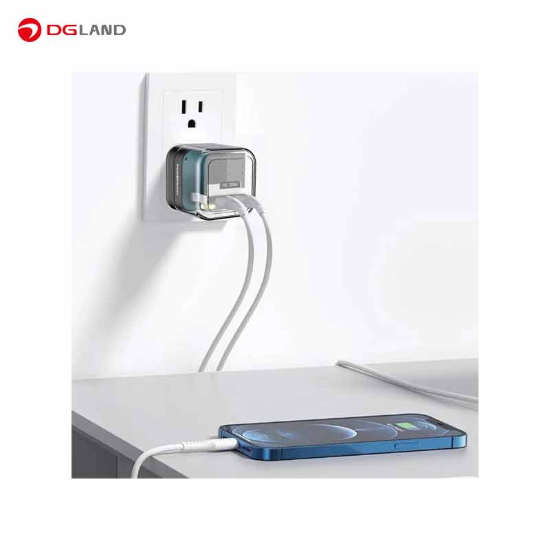 شارژر دیواری 35 وات پاورولوژی مدل pwcuqc020