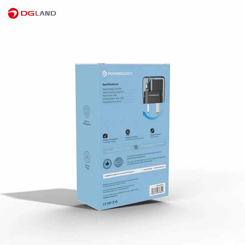 شارژر دیواری 35 وات پاورولوژی مدل pwcuqc020
