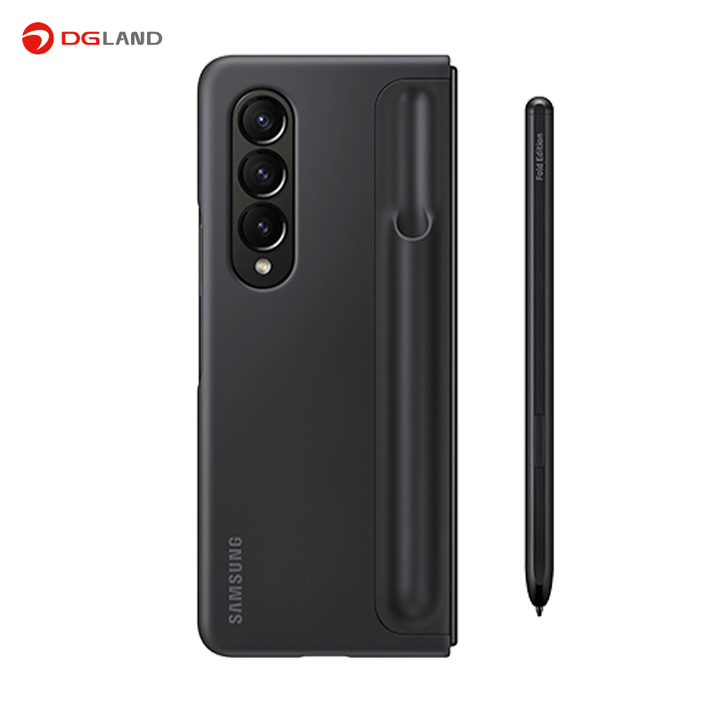 کاور سیلیکونی سامسونگ مدل Standing مناسب برای گوشی موبایل سامسونگ Galaxy Z Fold4 به همراه قلم