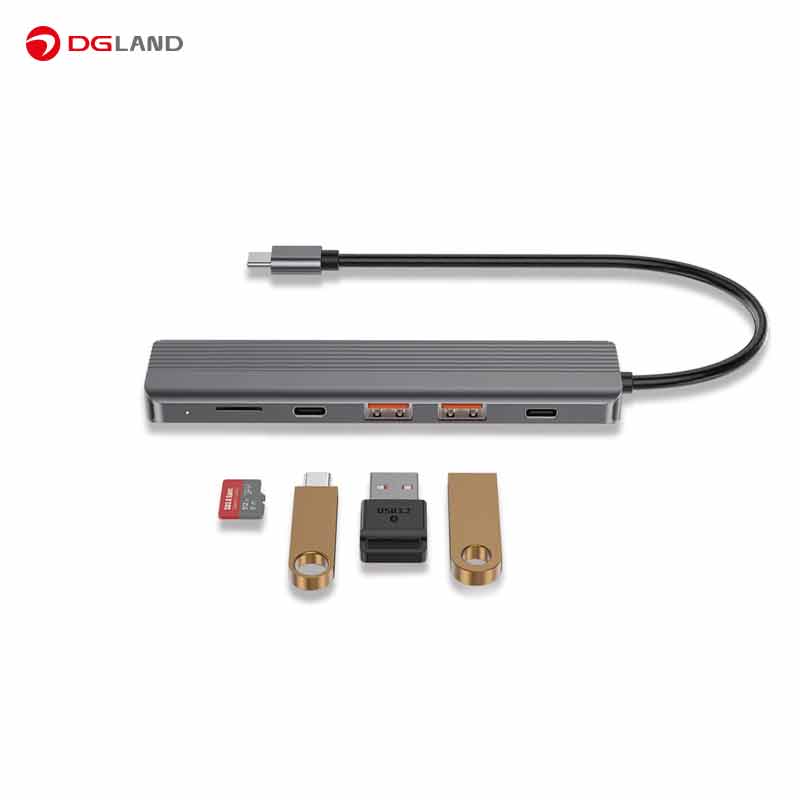هاب 6 پورت USB-C پاورولوژی مدل P61hbcgy