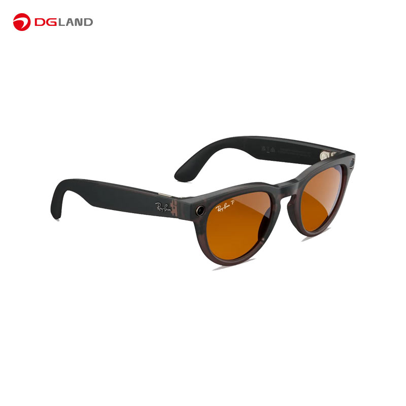 عینک هوشمند RayBan مدل Meta  Headliner Matte Rebel Black 