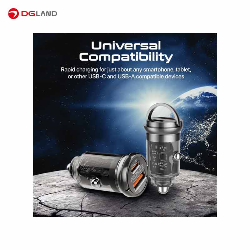 شارژر فندکی 65 وات پرومیت مدل TRANSDRIVE 
