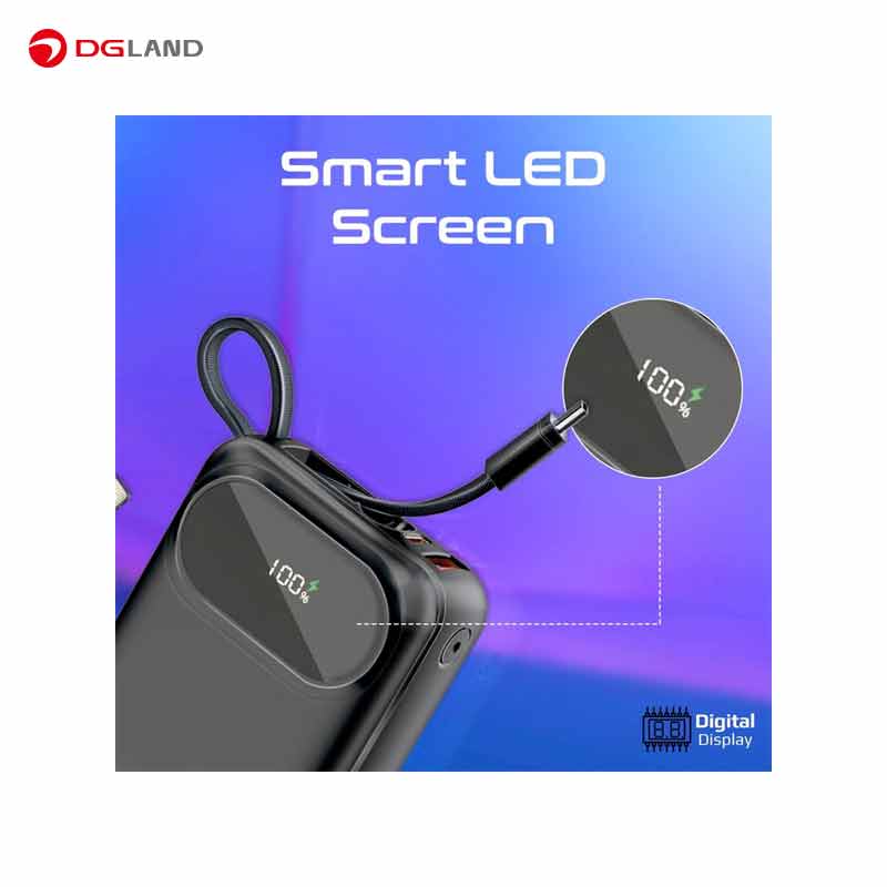 پاوربانک پرومیت مدل POWERPOD-20 ظرفیت 20000 میلی‌آمپرساعت