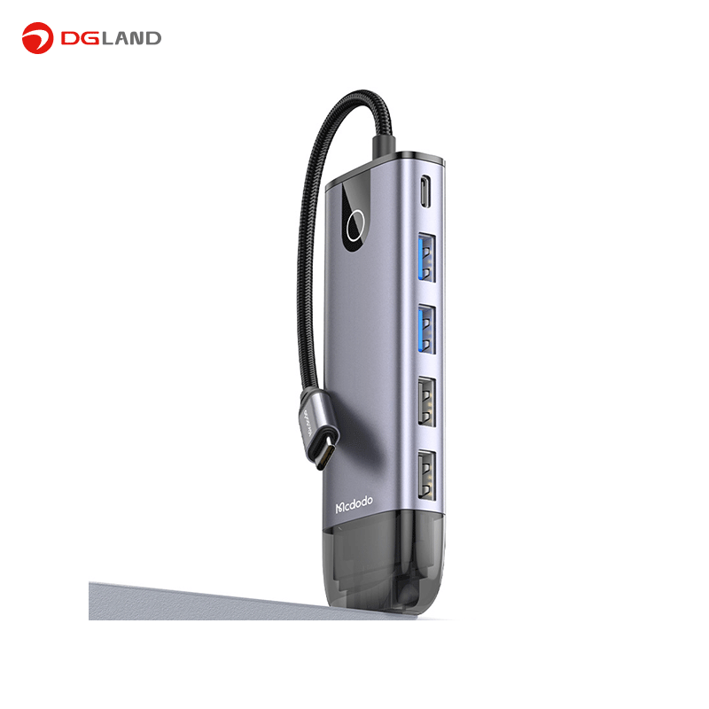 هاب 10 پورت USB-C مک دو دو مدل HU-7420