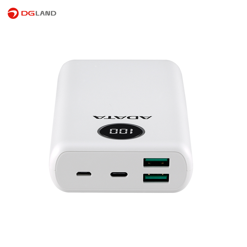 شارژر همراه ای دیتا مدل P20000QCD ظرفیت 20000 میلی آمپر ساعت