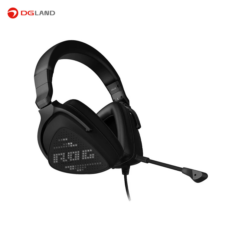 هدست مخصوص بازی ایسوس مدل ROG DELTA S ANIMATE