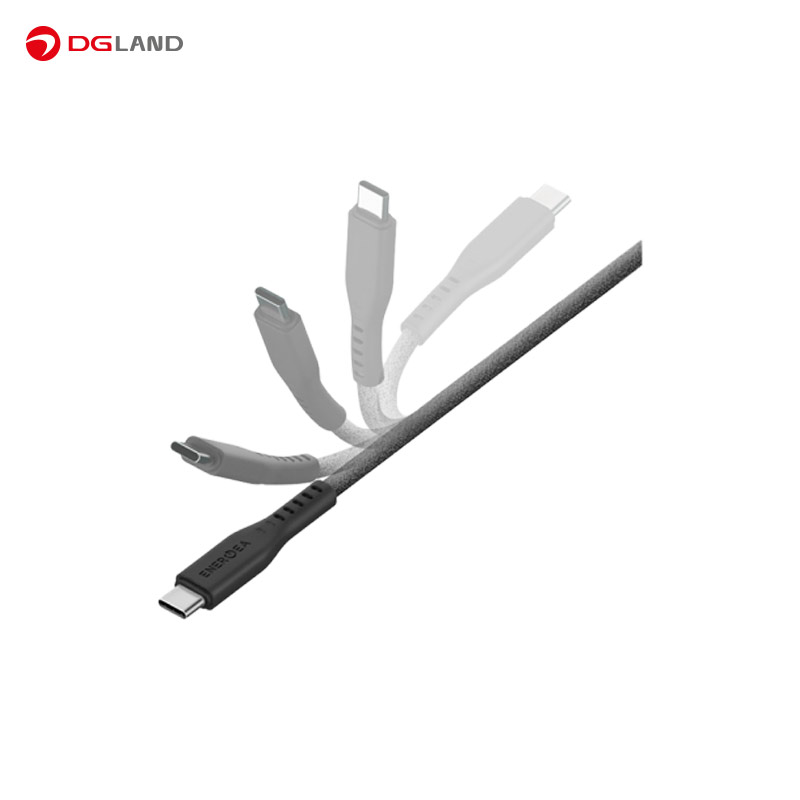کابل شارژ  انرجیا تایپ سی به تایپ سی  مدل Flow USB3.2 Gen2  طول 0.3 متر 