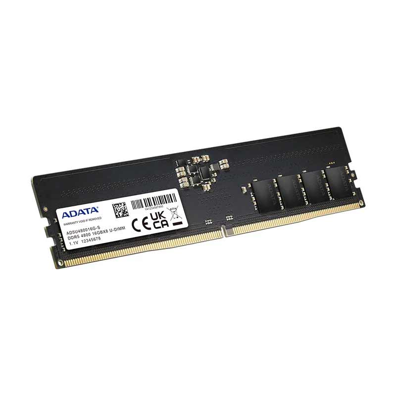 رم کامپیوتر DDR5 تک کاناله 4800 مگاهرتز CL40 ای دیتا مدل Premier ظرفیت 16 گیگابایت