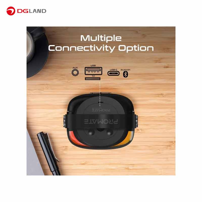 اسپیکر بلوتوثی قابل حمل پرومیت مدل SPECTRO-20