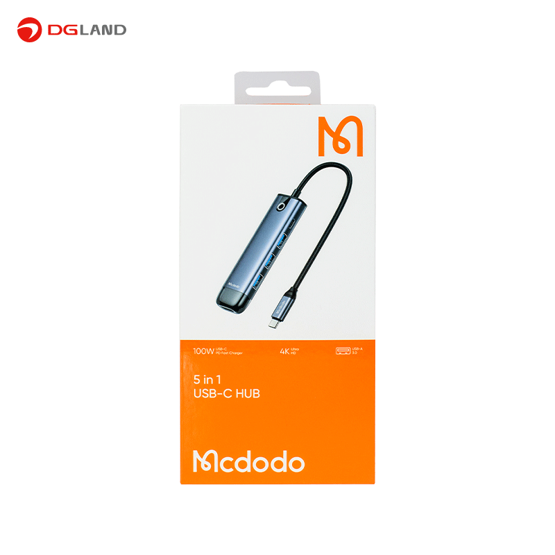 هاب 5 پورت USB-C مک دو دو مدل HU-7750