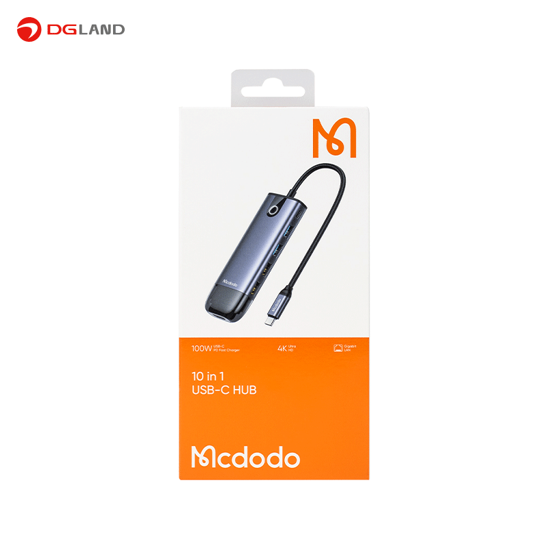 هاب 10 پورت USB-C مک دو دو مدل HU-7420