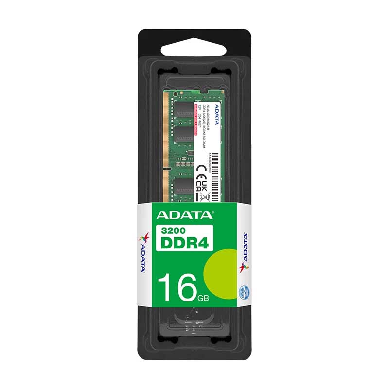 رم لپ تاپ DDR4 تک کاناله 3200 مگاهرتز CL19 ای دیتا مدل Premier ظرفیت 16 گیگابایت