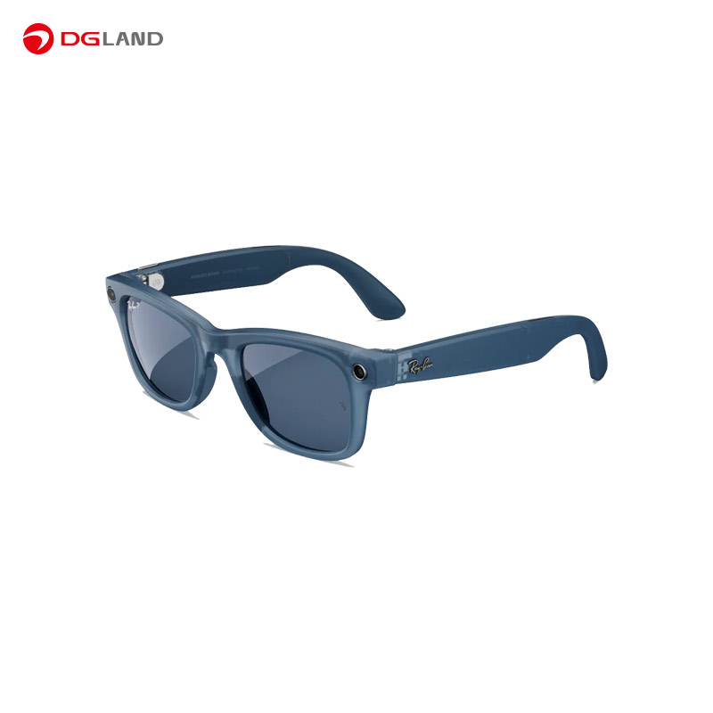 عینک هوشمند RayBan مدل Meta Wayfarer Matte Jeans Transparent