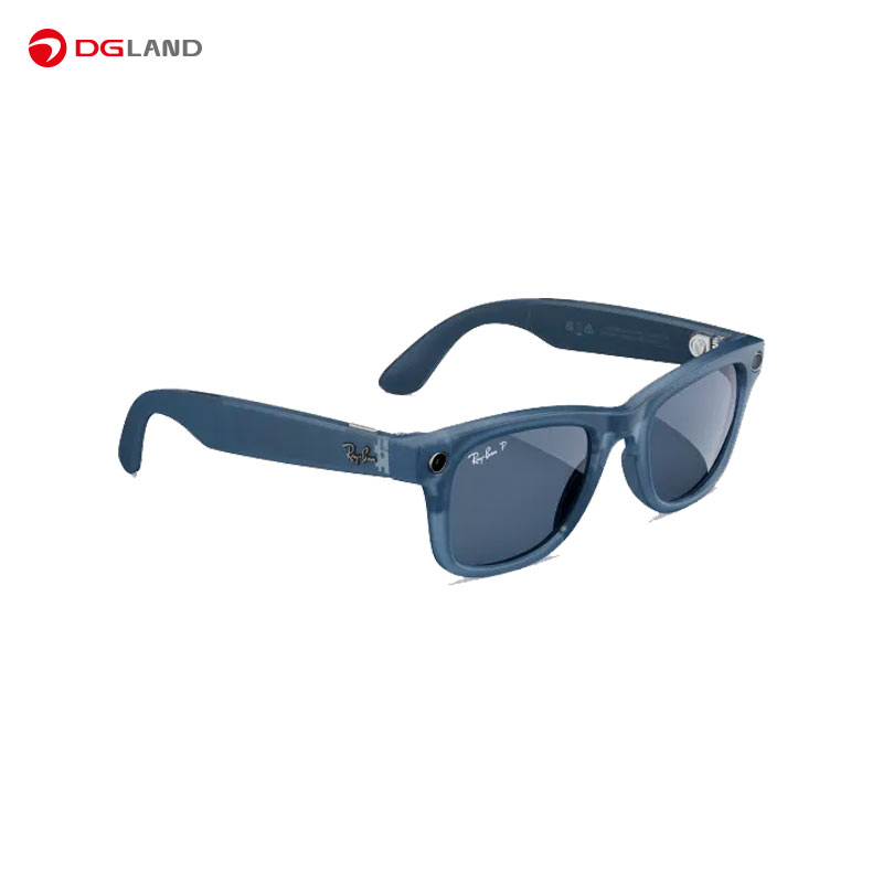 عینک هوشمند RayBan مدل Meta Wayfarer Matte Jeans Transparent