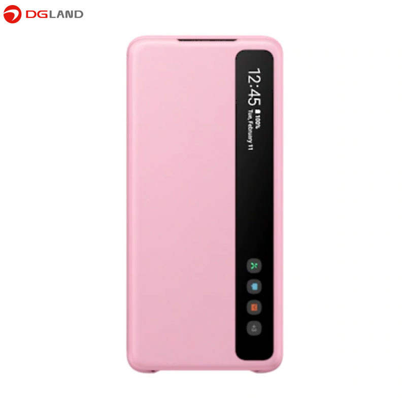 کیف هوشمند سامسونگ مدل Clear view cover برای گوشی سامسونگ +S20