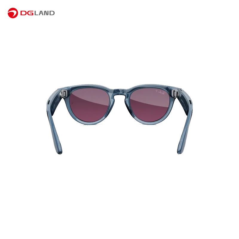 عینک هوشمند RayBan مدل Meta Headliner Shiny Jeans Transparent