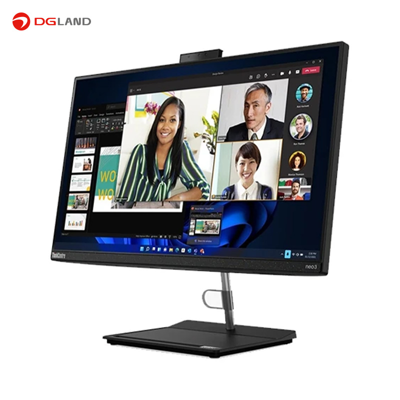 آل این وان لنوو مدل Think Centre NEO 30A-H i5 12450H ظرفیت 256 گیگابایت و رم 8 گیگابایت 24 اینچ