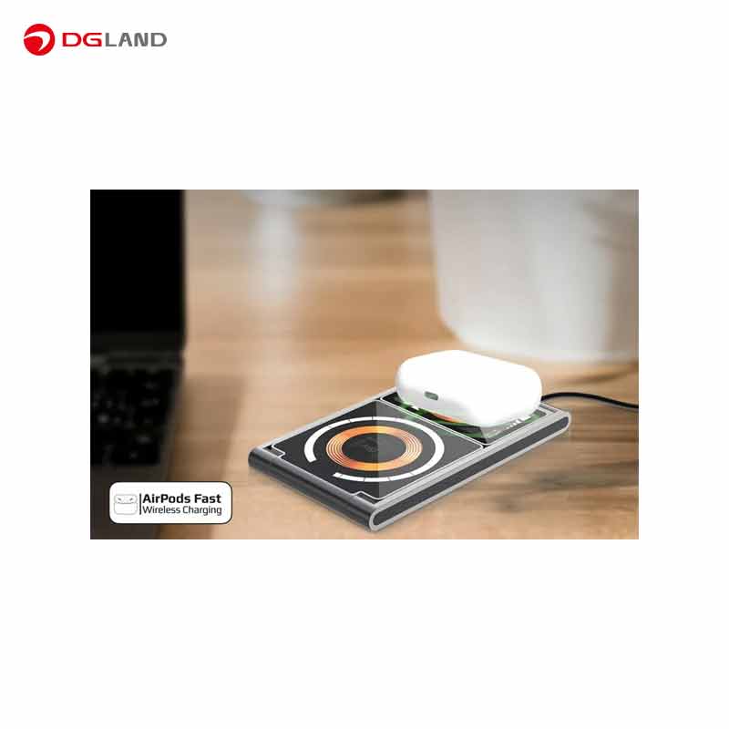 شارژر بی سیم پرومیت مدل LUCIDFOLD-TRIO