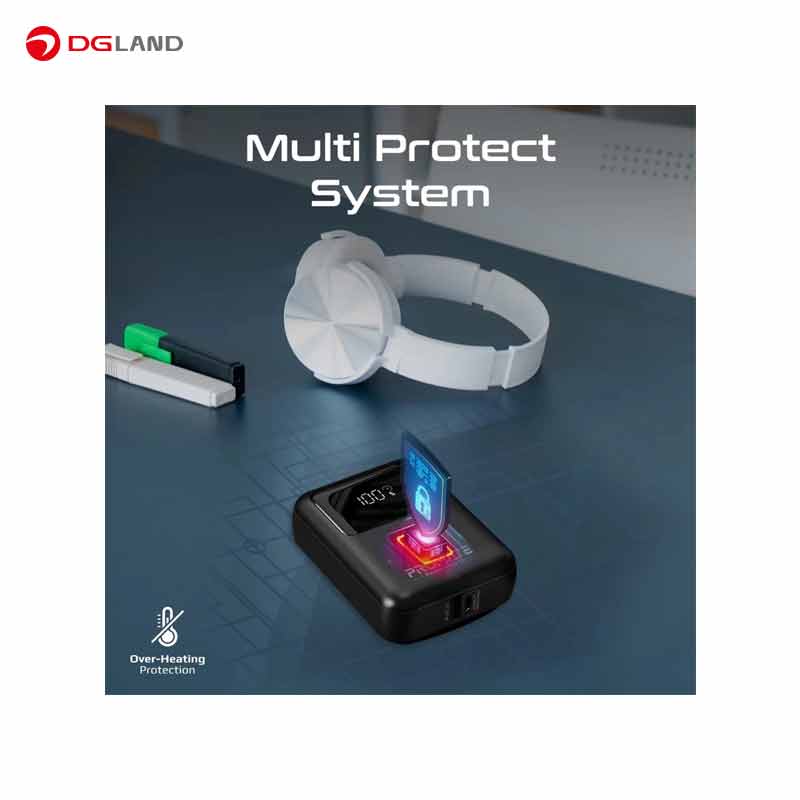 پاوربانک پرومیت مدل POWERPOD-10 ظرفیت 10000 میلی‌آمپرساعت