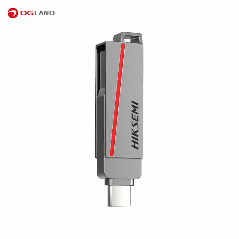 فلش مموری هایک سمی مدل  DUAL SLIM  ظرفیت 64 گیگابایت