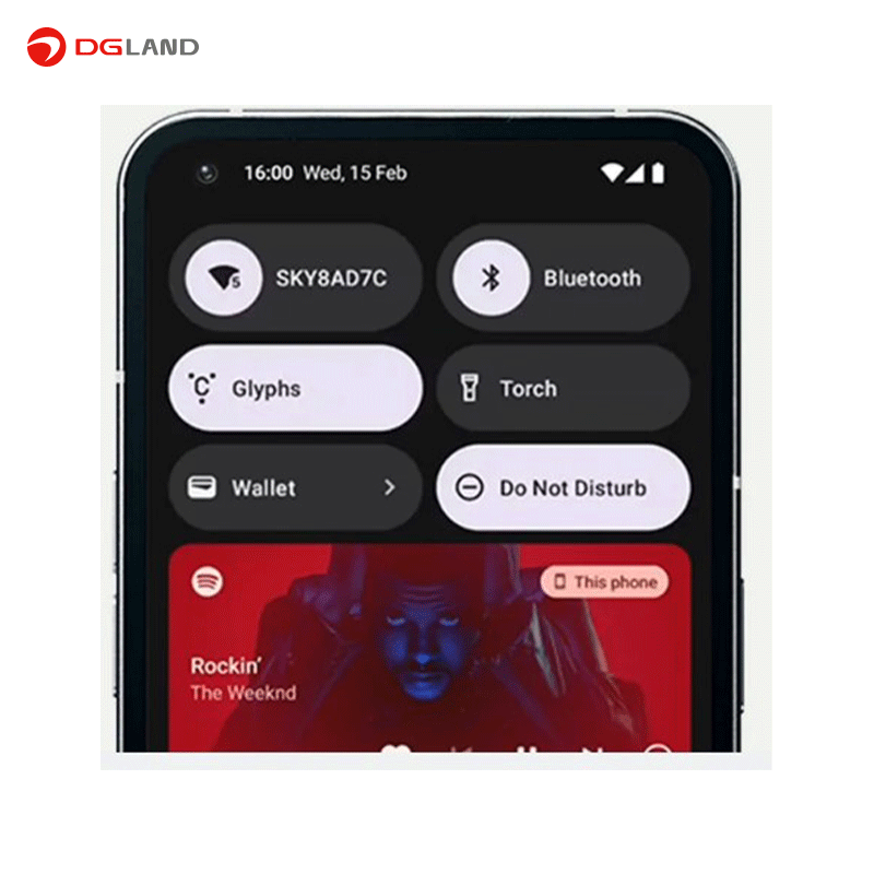 گوشی موبایل ناتینگ فون مدل Nothing Phone 1 ظرفیت 128 و رم 8 گیگابایت
