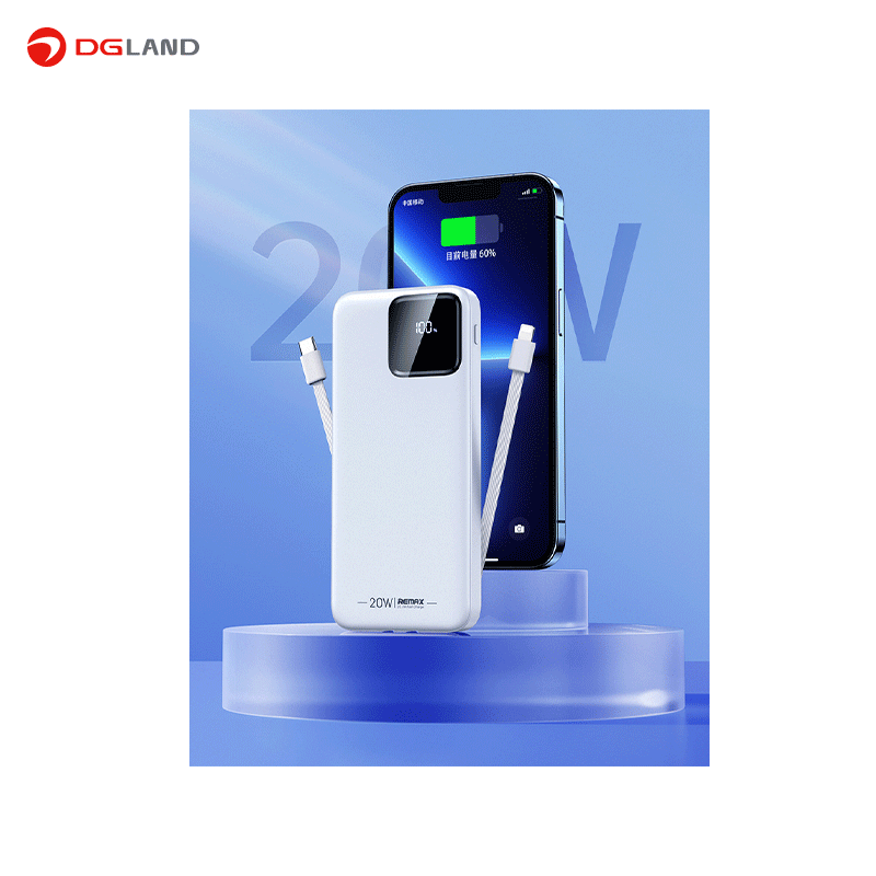 شارژر همراه ریمکس مدل Suji RPP-500 ظرفیت 10000 میلی‌ آمپر ساعت