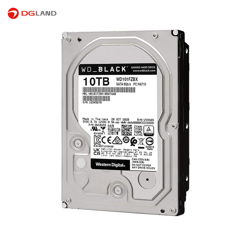 هارددیسک اینترنال وسترن دیجیتال مدل Black ظرفیت 10 ترابایت
