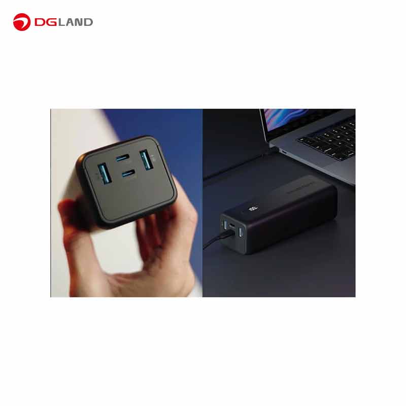 پاور بانک پاورلوژی مدل ONYX PPBCHA20 ظرفیت 30000 میلی آمپر ساعت