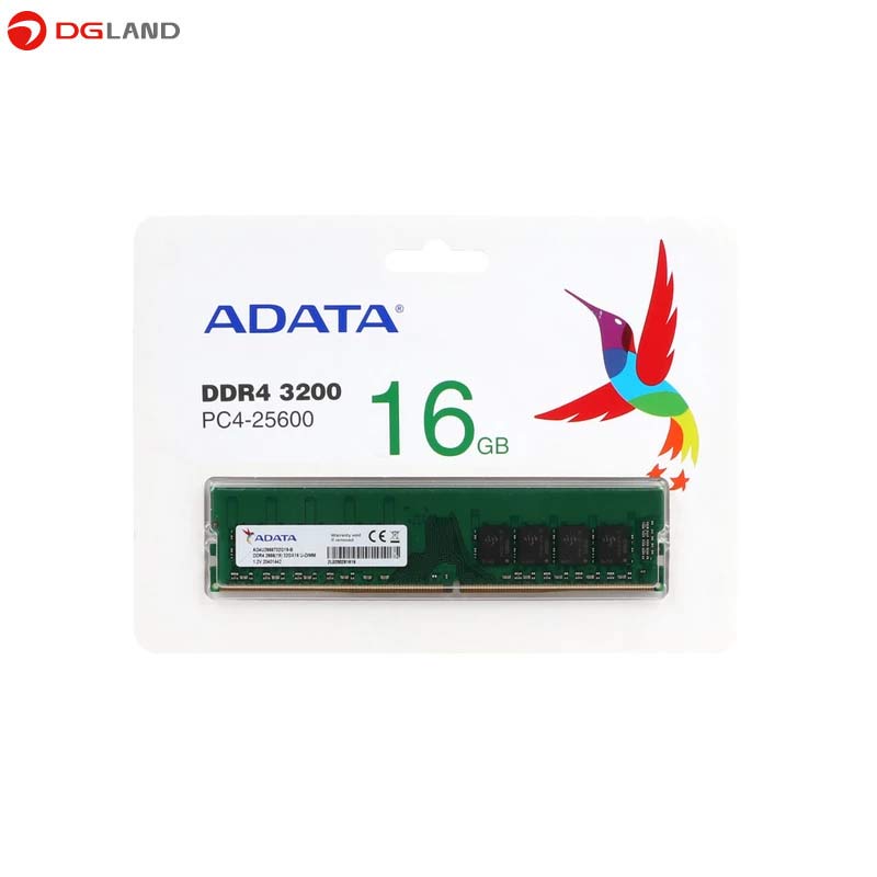 رم کامپیوتر DDR4 تک کاناله 3200 مگاهرتز CL22 ای دیتا مدل Premier PC4-25600 ظرفیت 16 گیگابایت